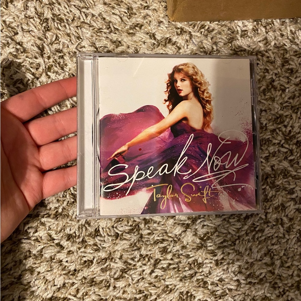 TAYLOR SWIFT SPEAK NOW ALBUM CD